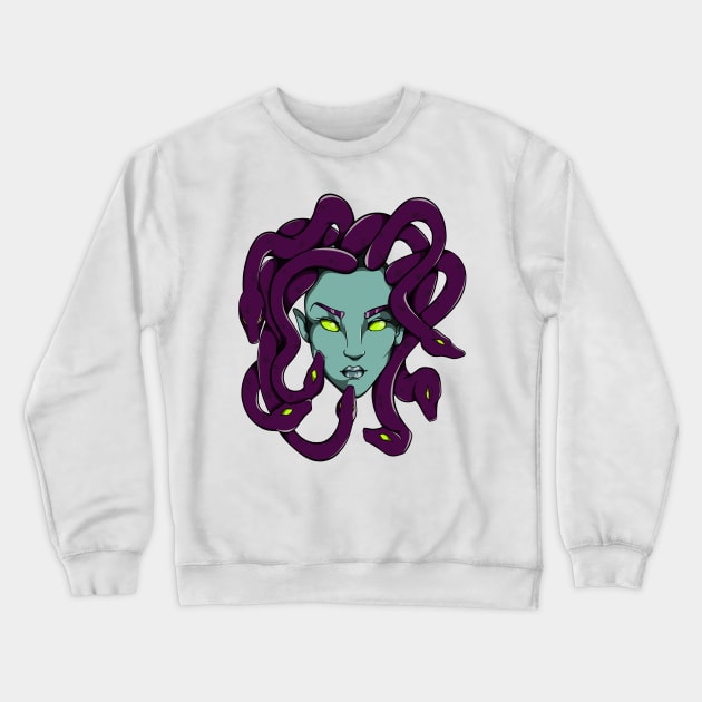 Medusa Crewneck Sweatshirt by MumsMerch